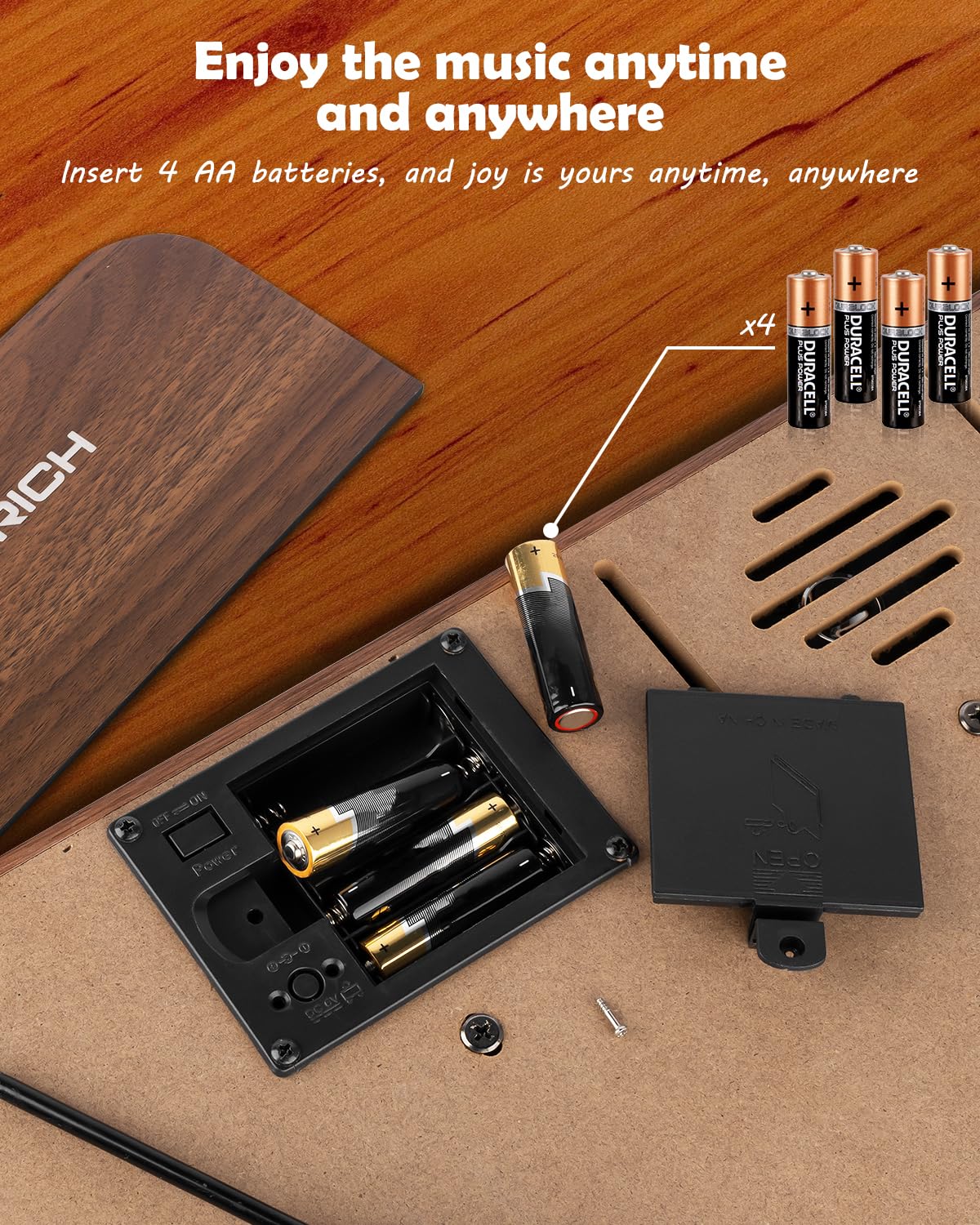 STRICH 37 Keys Kids Piano Keyboard, Mini Digital Piano for Kids, Volume Adjustable, Music Book, Wood Piano for 3+ Girls and Boys, Walnut Color, SEK-37 - Image 9