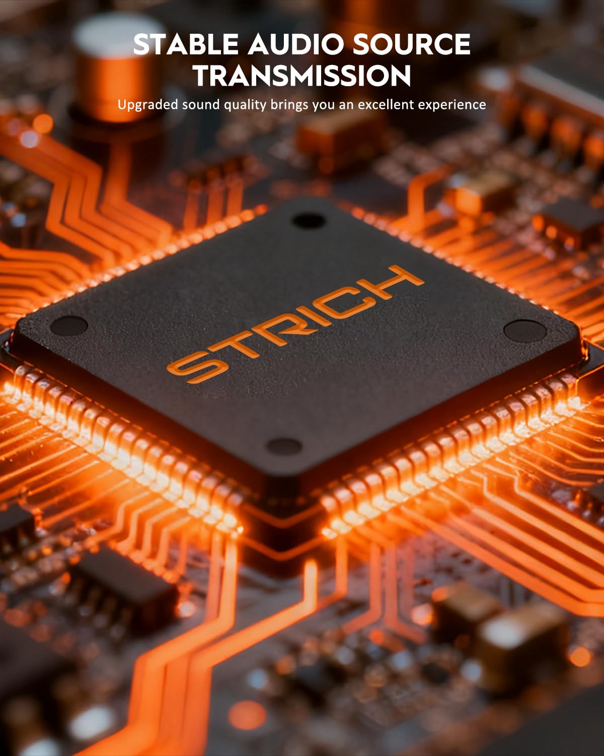 STRICH M5 UHF Wireless XLR Microphone System, 4-Channel Transmitter & Receiver for Dynamic Mic, 200ft Range, ＜1ms Latency, Compatible with Audio Mixer/PA Speaker - Image 10